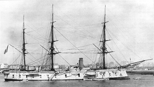 French ironclad La Galissonniere