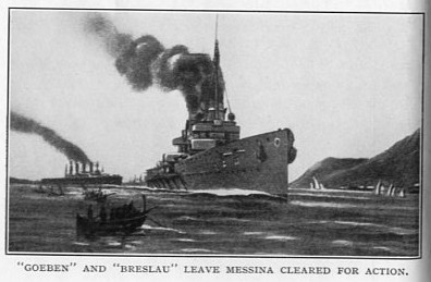 The Fleet leave Messina