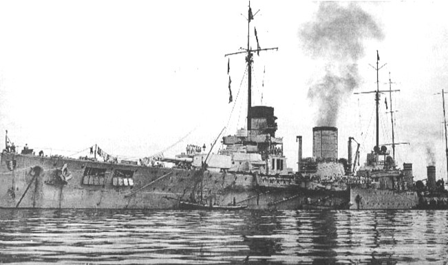 Goeben at anchor